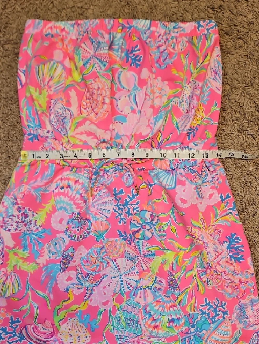 Lilly Pulitzer Larch Strapless Cover-up Dress - Picture 7 of 9